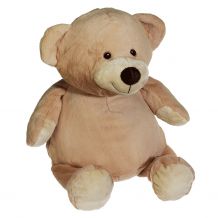 Embroidery Buddy Stuffed Animal - Mister Buddy Bear 20" - BROWN